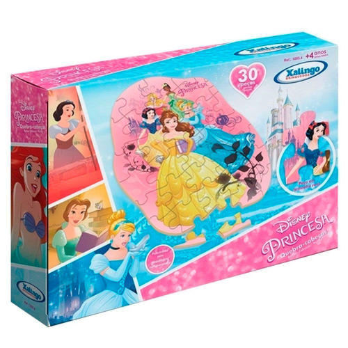 Quebra-Cabeça Xalingo Princesas Disney - Le biscuit