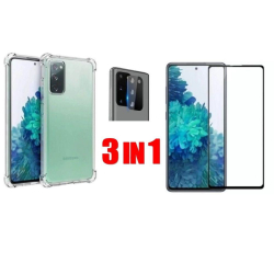 Capa anti impacto + película de vidro 3D + película câmera samsung galaxy- S20 fe - flm shop é boa?