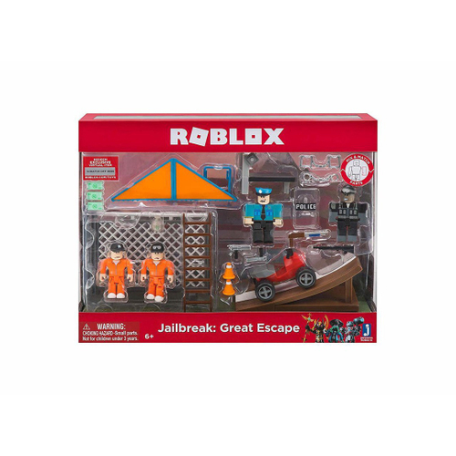 Pack Action Figure Jailbreak: Roblox Great Escape 24 Peças - Sunny