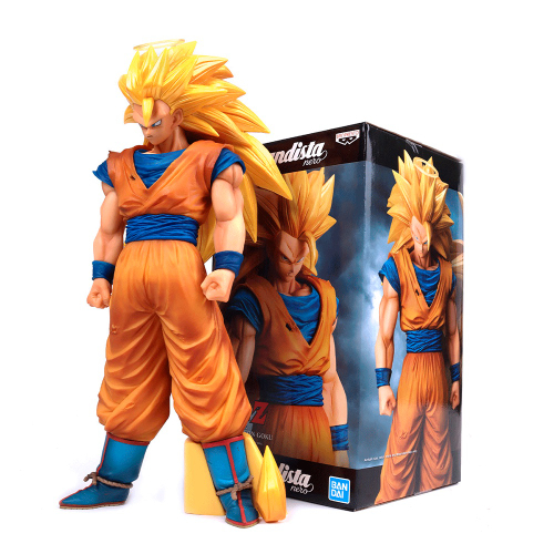 Estátua Super Saiyan Goku: Dragon Ball Z (Grandista) - Banpresto