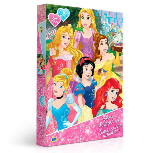 Puzzle Quebra Cabeça 150 Peças Retrato de Princesas - Grow