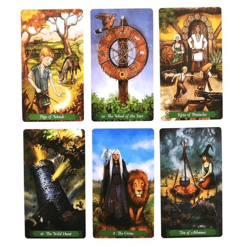 The Green Witch Tarot Deck Tarô Da Bruxa Verde Baralho De Cartas De