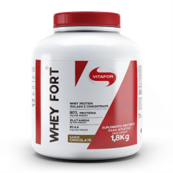 Whey Fort 1,8kg - Vitafor - Chocolate é boa?