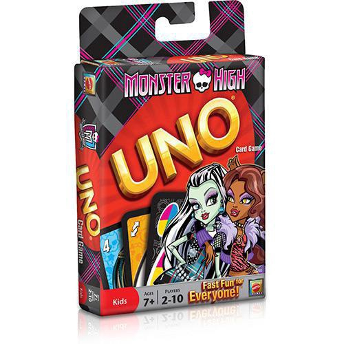 Jogo Uno Monster High - Mattel em Promoção na Americanas