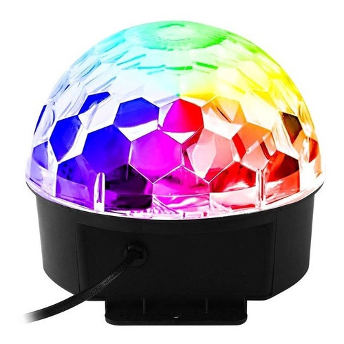 Meia Bola Maluca Led Rgb Usb Jogo De Luz Dj Festa Balada em Promoção na  Americanas