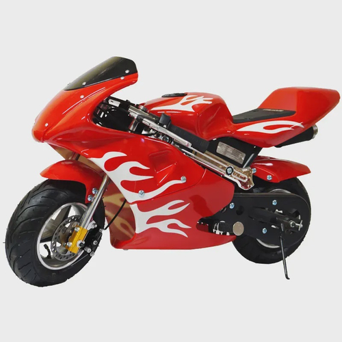 Mini Moto Infantil Gasolina 2 Tempos 49CC Speed Ninja gp Esportiva  Importway PKSP-001 Preta no Shoptime