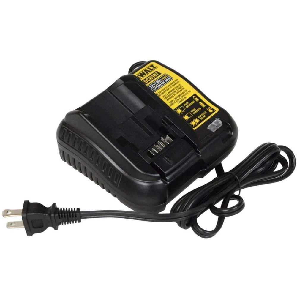 Carregador De Baterias 12 a 20V DCB107-BR Dewalt em oferta!