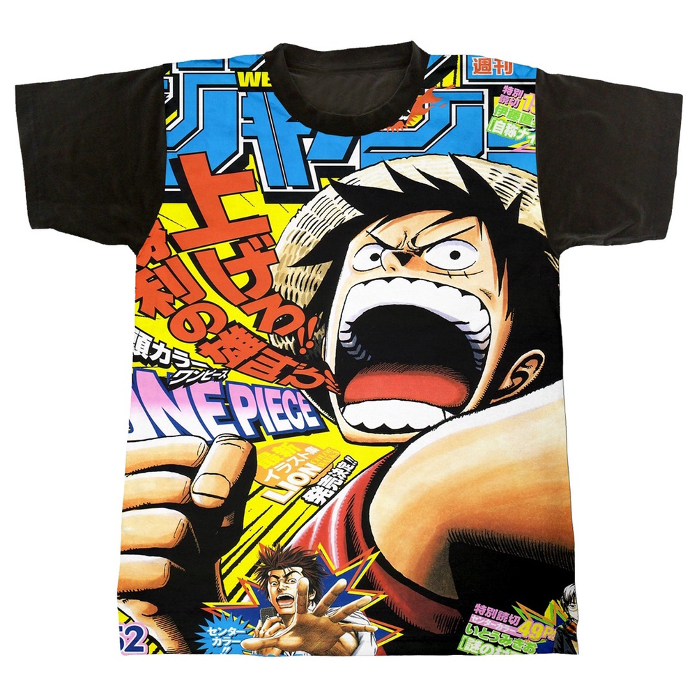 Camiseta de anime One Piece Monkey d. Luffy - modelo 4 em Promoção na  Americanas