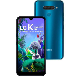 Menor preço em Smartphone LG K12 Prime - Azul - 64GB - ram 3GB - Octa Core - 4G - Câmera tripla 16MP + 5MP + 2MP - Tela 6.2 - Android 9