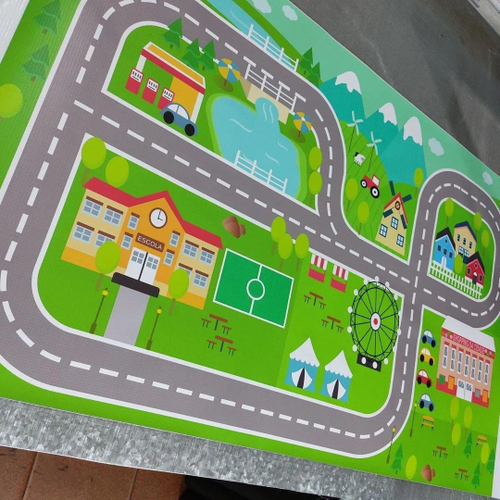 Pista para Carrinhos HOTCARS Grande Cidade - 1,80x1,20m