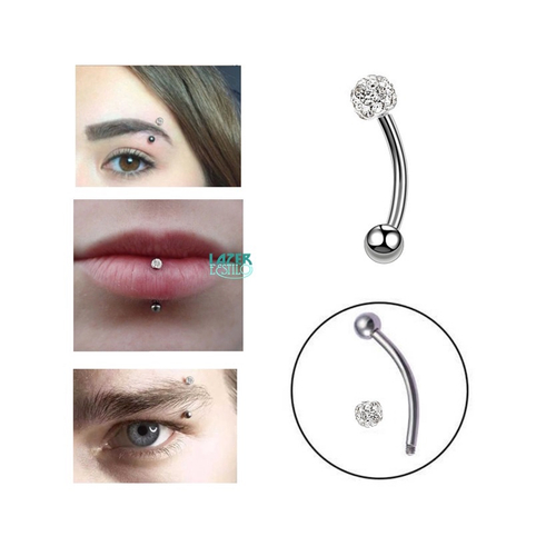 Piercing na sobrancelha - Sobrancelha