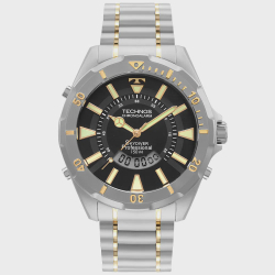 Relógio Technos Masculino Skydiver Prata - WT205FQ/5P Menor preço em Relógio Technos Masculino Skydiver Prata - WT205FQ/5P