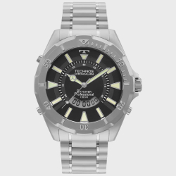 Relógio Technos Masculino Skydiver Prata - WT205FY/1P Menor preço em Relógio Technos Masculino Skydiver Prata - WT205FY/1P