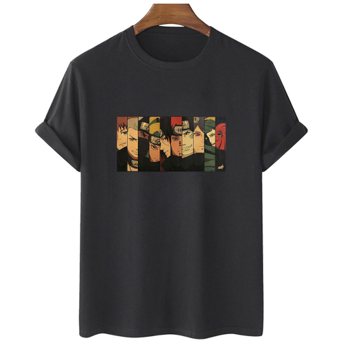 Camiseta Naruto Akatsuki Nuvem Anime Aldeia E Renegado