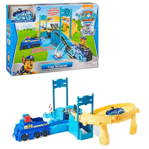 Playset Veículo e Pista de Percurso Patrulha Canina 2 em 1