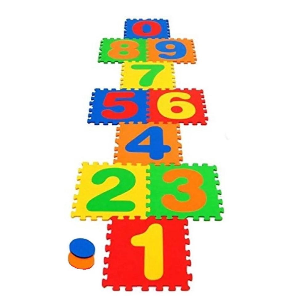 Tapete para Jogo de Amarelinha Kids Numeral