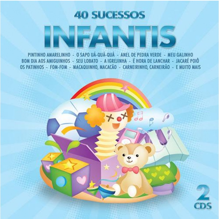 40 Sucessos Infantis Diversos (duplo) em Promoção na Americanas 40 Sucessos Infantis Diversos (duplo) em Promoção na Americanas