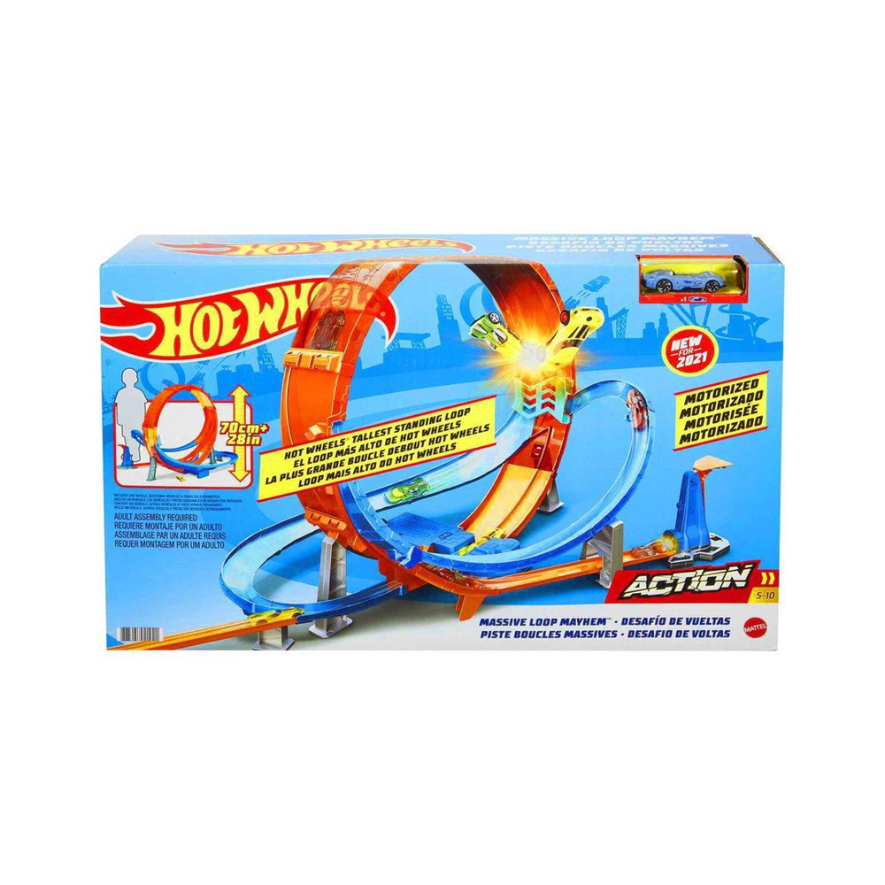 Pista Monster Trucks Conjunto Desafio do Loop Épico - Hot Wheels - Mattel  em Promoção na Americanas