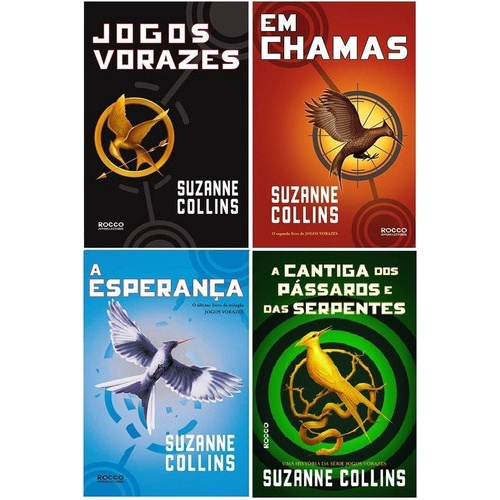 Box Trilogia Jogos Vorazes + A Cantiga Dos Pássaros e Das Serpentes em  Promoção na Americanas