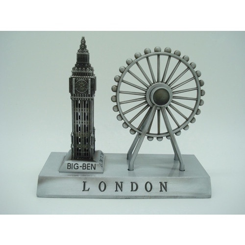 1 big ben no tamanho a maior com 23,5 cm de altura cinza prata - miniatura  Londres - DECORARJ - Estatueta - Magazine Luiza