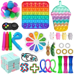 Kit De Brinquedos Anti Stress Fidget Toys p/ Adultos 1-30pcs Menor preço em Kit De Brinquedos Anti Stress Fidget Toys p/ Adultos 1-30pcs