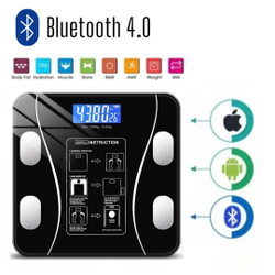 Balança Digital Bioimpedância Com Aplicativo Bluetooth 180kg Menor preço em Balança Digital Bioimpedância Com Aplicativo Bluetooth 180kg