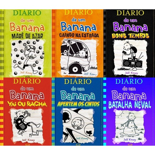 Coleção Diário De Um Banana - 16 Livros