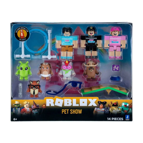 Conjunto de Figuras Roblox com Acessórios - Adopt Me: Backyard Bbq - Sunny  - superlegalbrinquedos