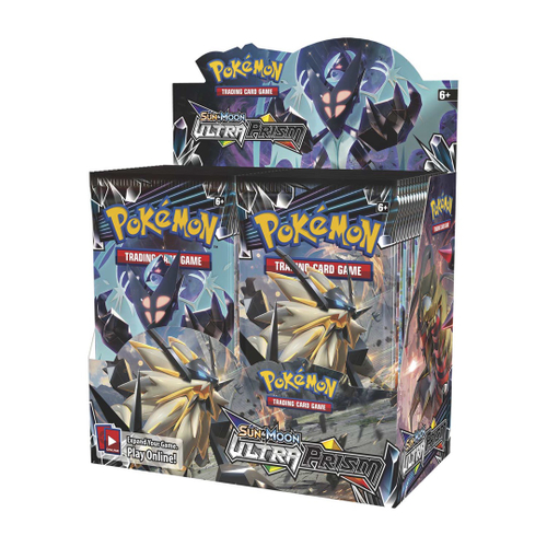 Box Boosters Pokemon Sol E Lua 5 Ultra Prisma