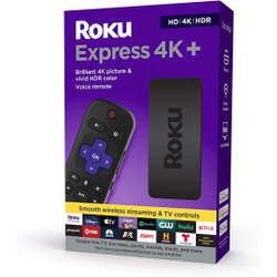 Roku Express 4K + reprodutor de mídia hd/hdr sem fio - inclui cabo hdmi premium é boa?