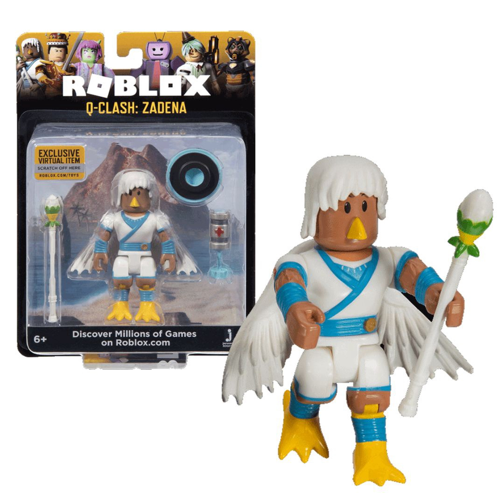 Boneco Roblox - Q Clash Zadena e Acessórios + Código Virtual - JP Toys -  Brinquedos e Actions Figures para todas as idades