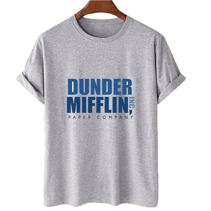 Camiseta feminina algodao Dunder Mifflin Paper Company em Promoção na  Americanas