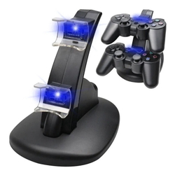 Carregador Duplo Controle Ps3 Dock Compatível Menor preço em Carregador Duplo Controle Ps3 Dock Compatível