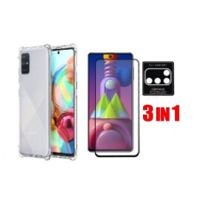 Capa capinha anti impacto + película 3D + película de câmera samsung galaxy M51 -flm shop é boa?