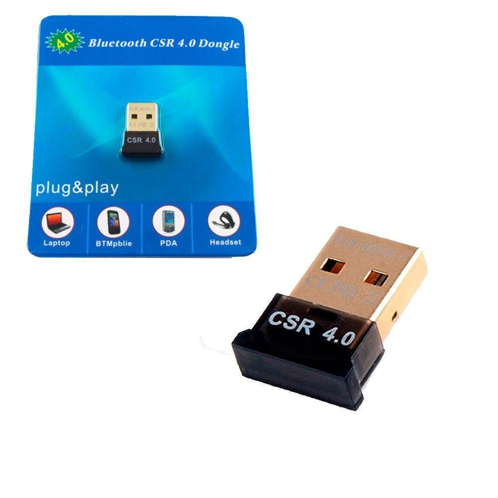 Adaptador Usb Bluetooth Csr Dongle Conecta Notebook Fone Submarino