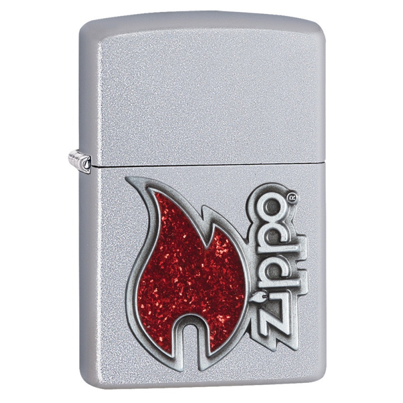 Isqueiro Zippo Chama Vermelha Logo 28847 em Promoção | Ofertas na Americanas