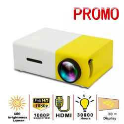 1080p LED mini projetores Filme Full HD Home Theater Projector é boa?