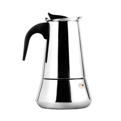 Cafeteira Italiana Inox 4 Xicaras Moka Café Expresso 200ml 10107 Menor preço em Cafeteira Italiana Inox 4 Xicaras Moka Café Expresso 200ml 10107
