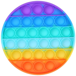 Tabuleiro Jogo Pop It Fidget Toy Dados Oval, Magalu Empresas