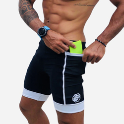 Bermuda Compressão Com Bolso Celular Corrida Profissional 12 Menor preço em Bermuda Compressão Com Bolso Celular Corrida Profissional 12