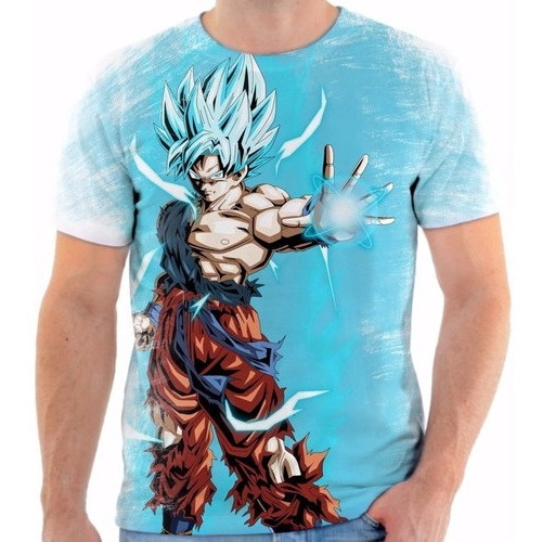 Camiseta Camisa Anime Dragon Ball Super Goku Black