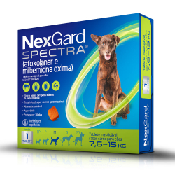 NexGard Spectra Antipulgas e Carrapatos Para Cães de 7,6 a 15kg é boa?