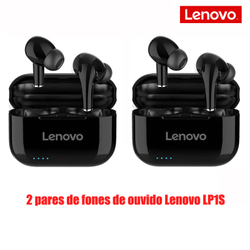 2 pares/1 par Lenovo-LP1S tws fone de ouvido bluetooth sem fio, áudio esportivo é boa?