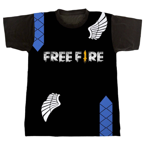 Camiseta FREE FIRE, Loja HQ Camisetas