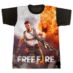 Camiseta Game - Free Fire - Skin - Explosão (21)