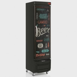 Menor preço em Cervejeira Porta com Adesivo 230L 220V Gelopar Preto
