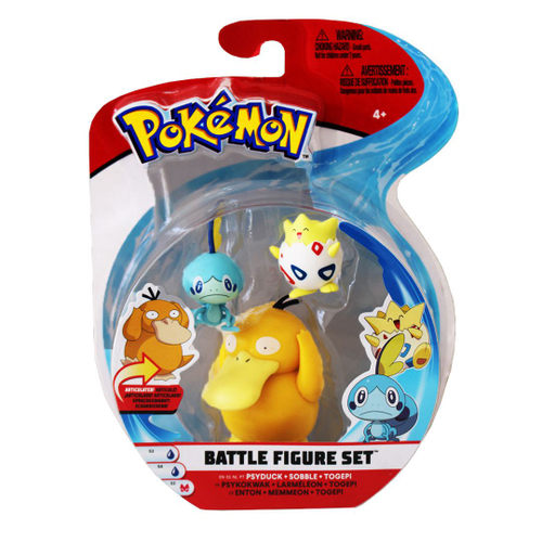 Boneco Pokémon Psyduck - Figura de Batalha - SUNNY 2781 - Sunny - Brinquedos  e Games FL Shop