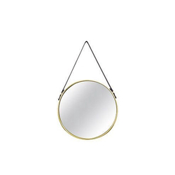 Espelho Redondo Decorativo Luxo Metal Dourado 40cm 6382 é boa?