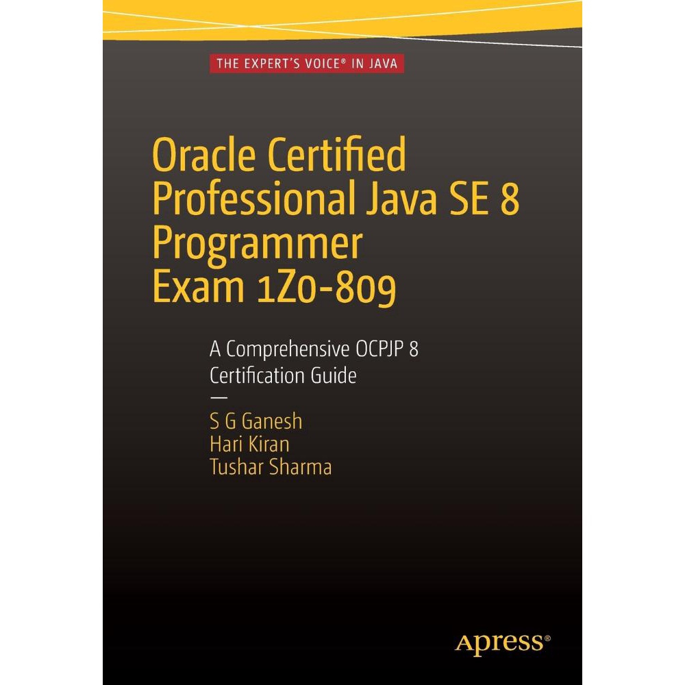 Oracle Certified Professional Java se 8 Programmer Exam 1Z0-809 no Shoptime