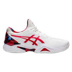 Tenis Asics Gel Court ff Novak l. E Branco e Vermelho Menor preço em Tenis Asics Gel Court ff Novak l. E Branco e Vermelho